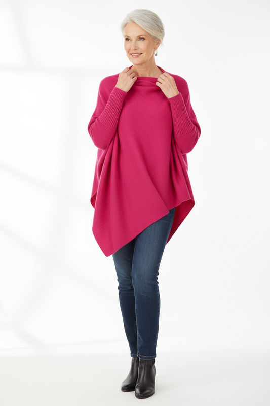 Diagonal Hem Jumper