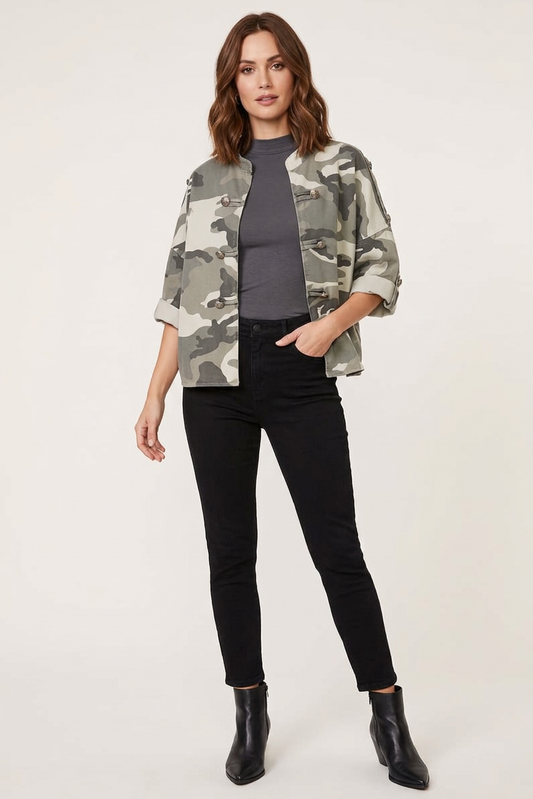 Camo Military Jacket