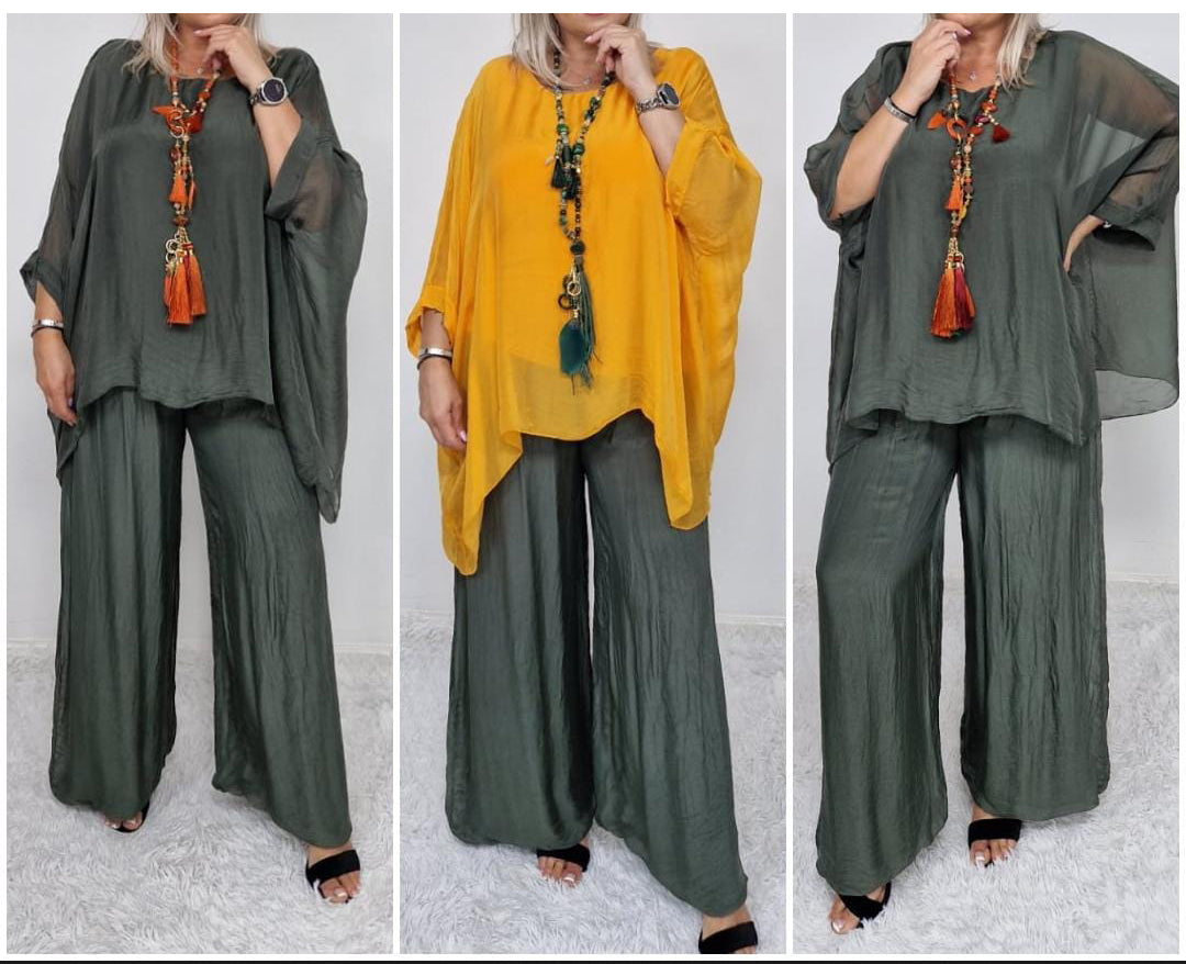 Silk Puffball Trouser