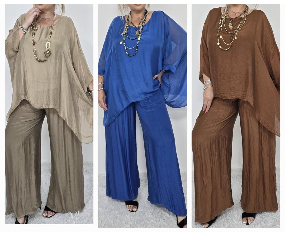 Batwing Silk Top