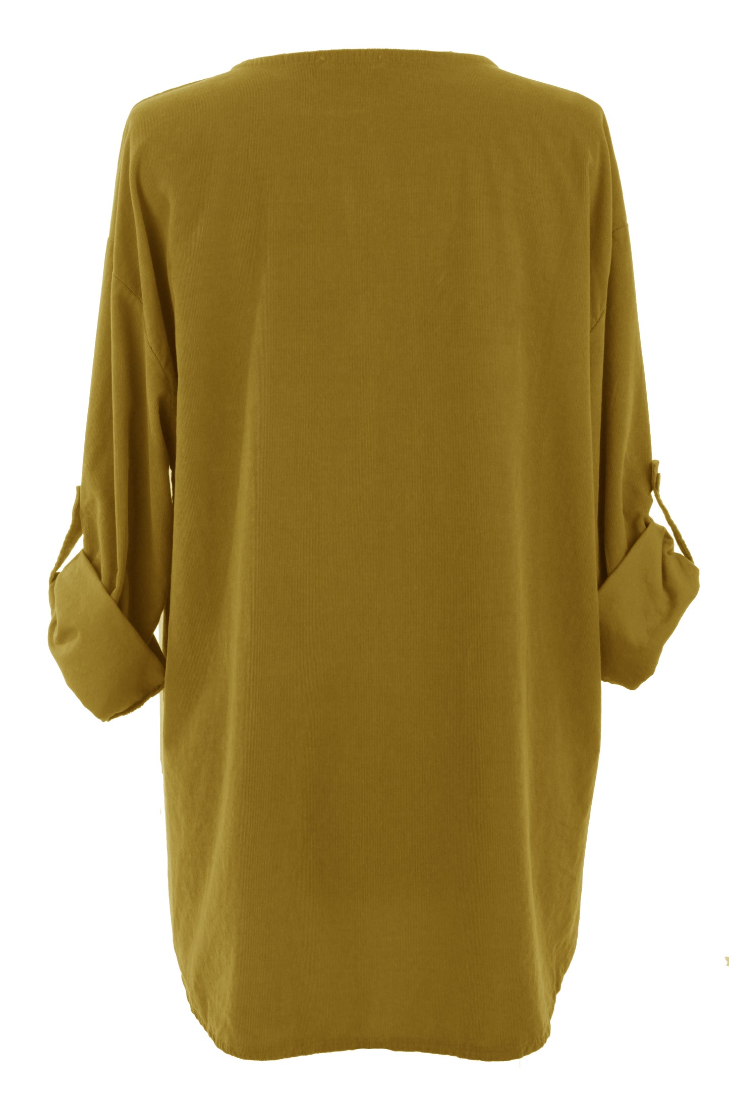 Button Detail Corduroy Top
