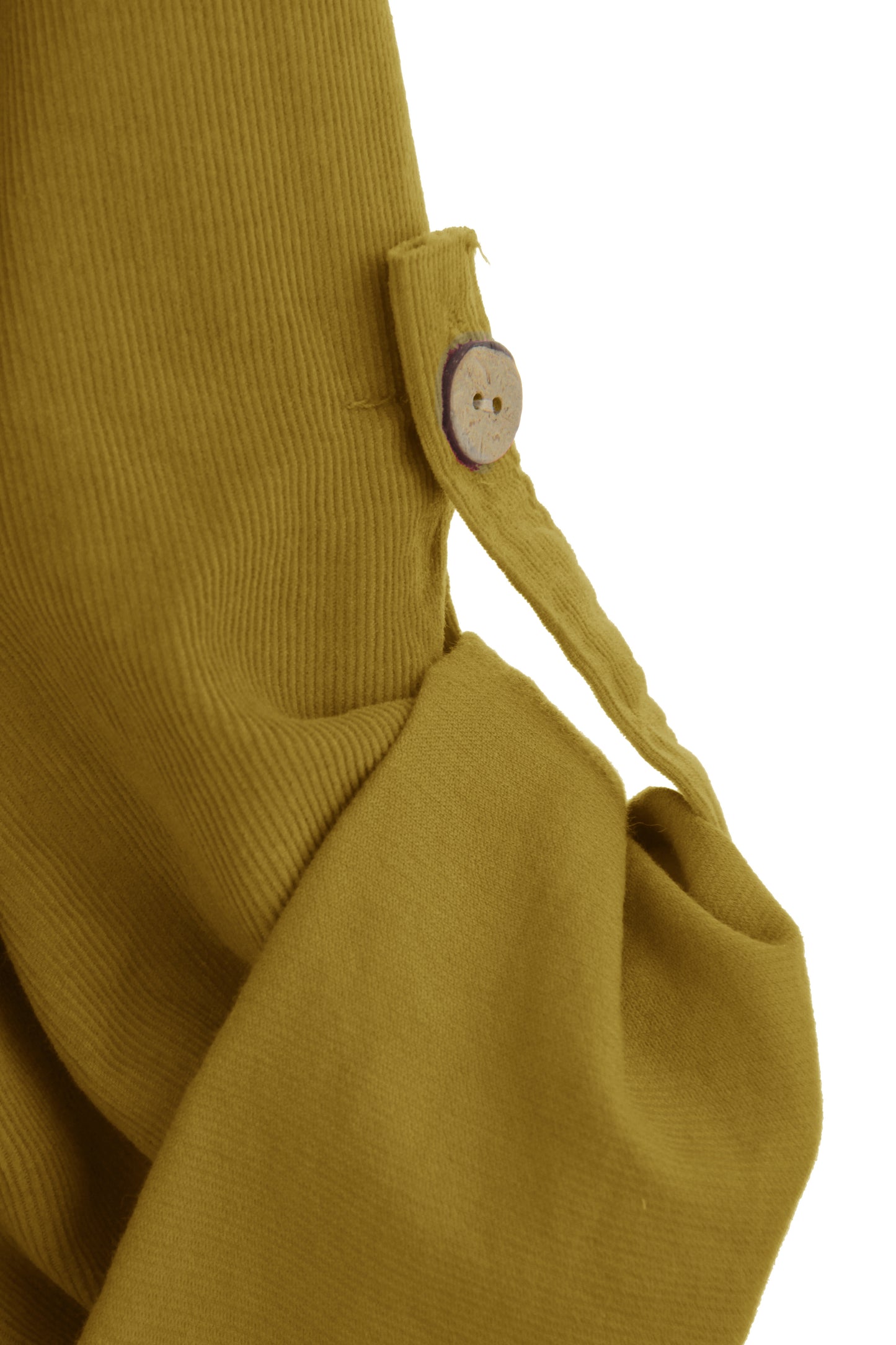 Button Detail Corduroy Top