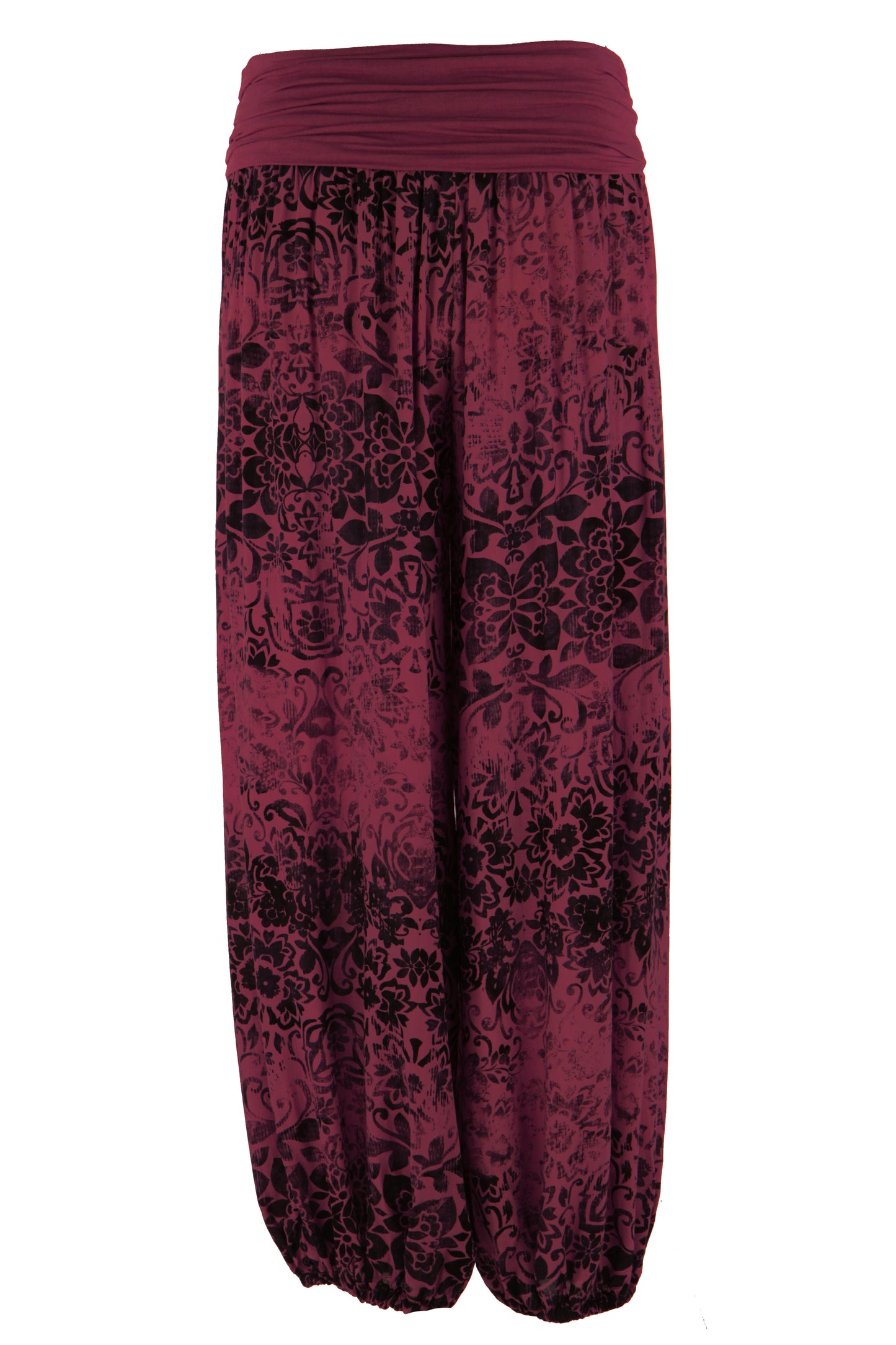 Floral Print Harem Trouser