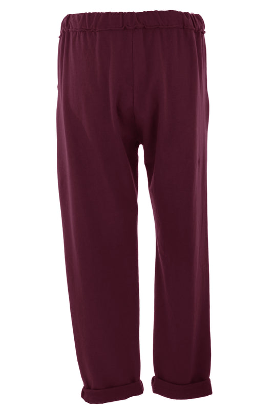 Raw Edge Pocket Joggers