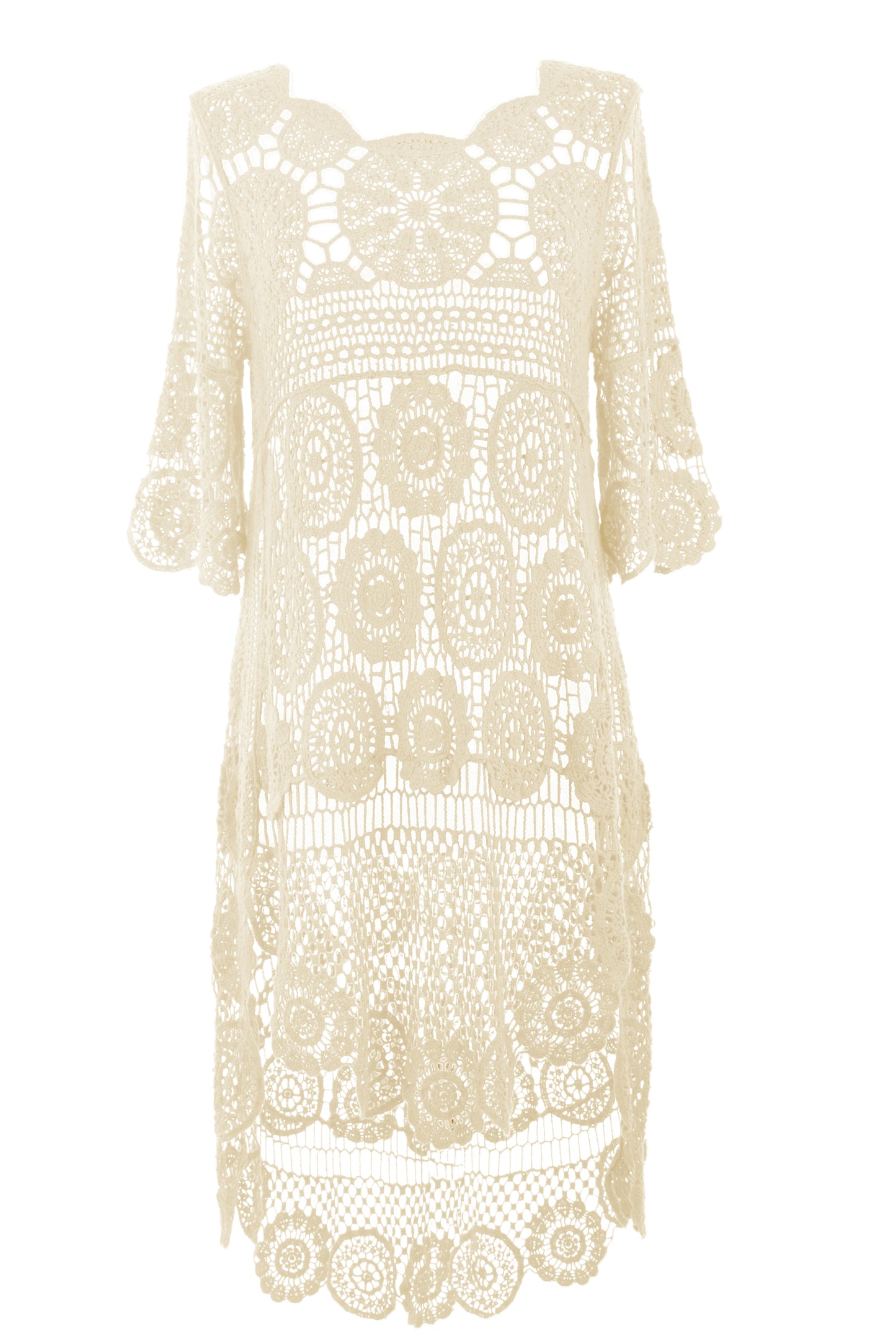 Crochet Hi Low Tunic