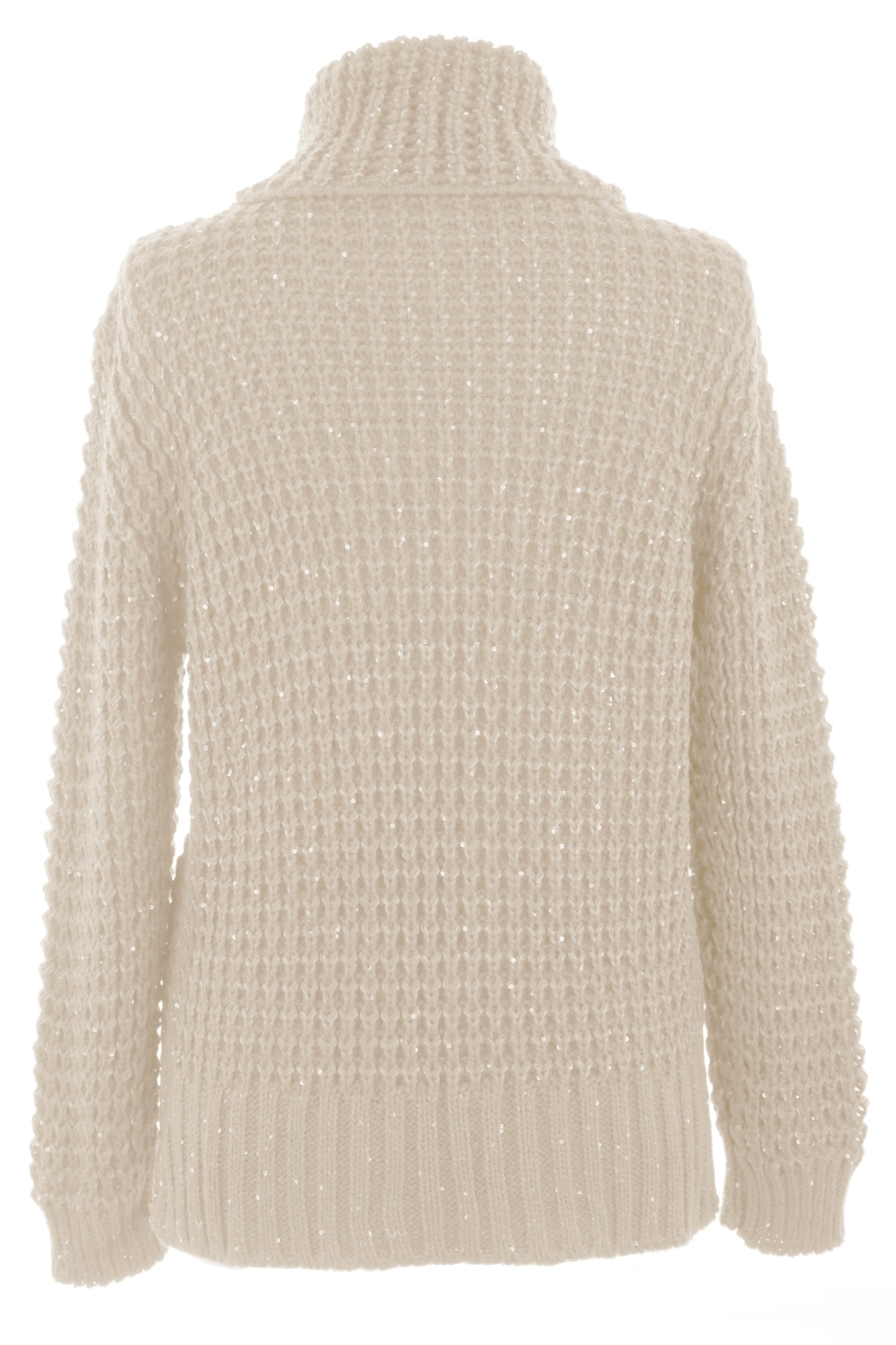 Sequin Detail Waffle Knit Jumper