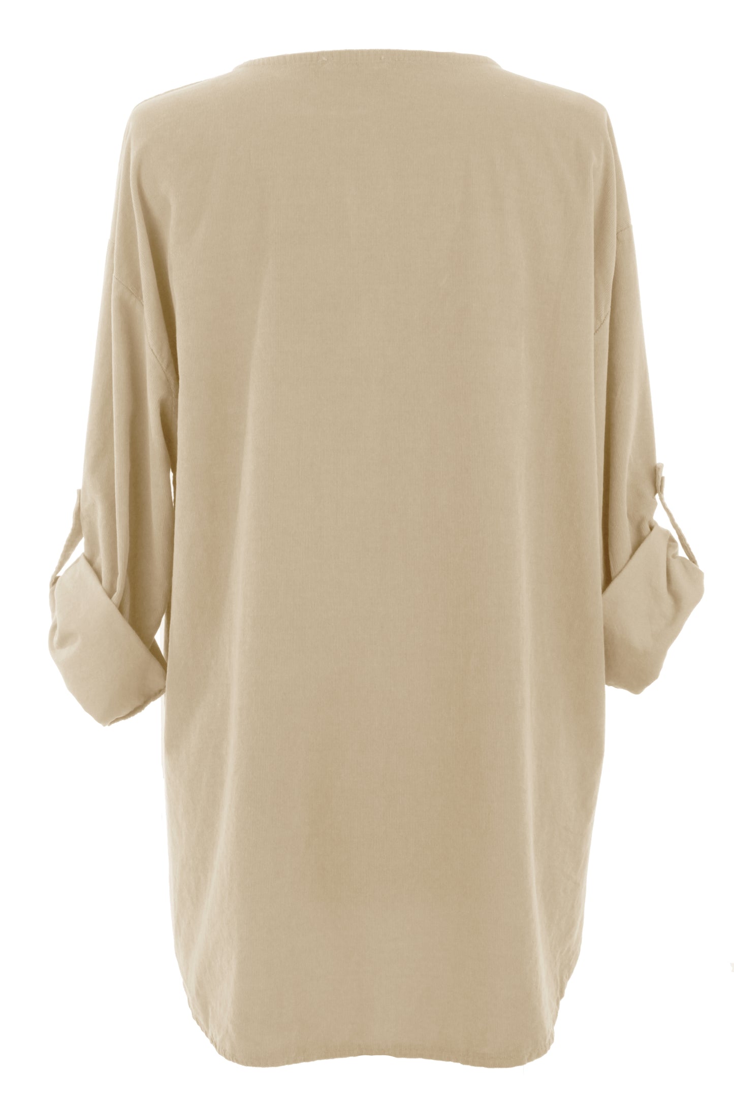 Button Detail Corduroy Top