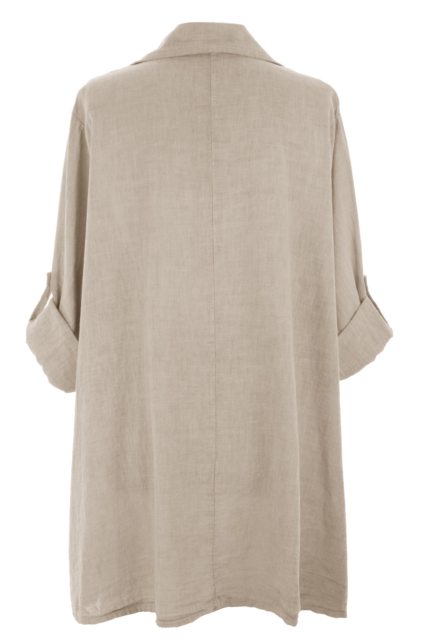 High Low Linen Shirt