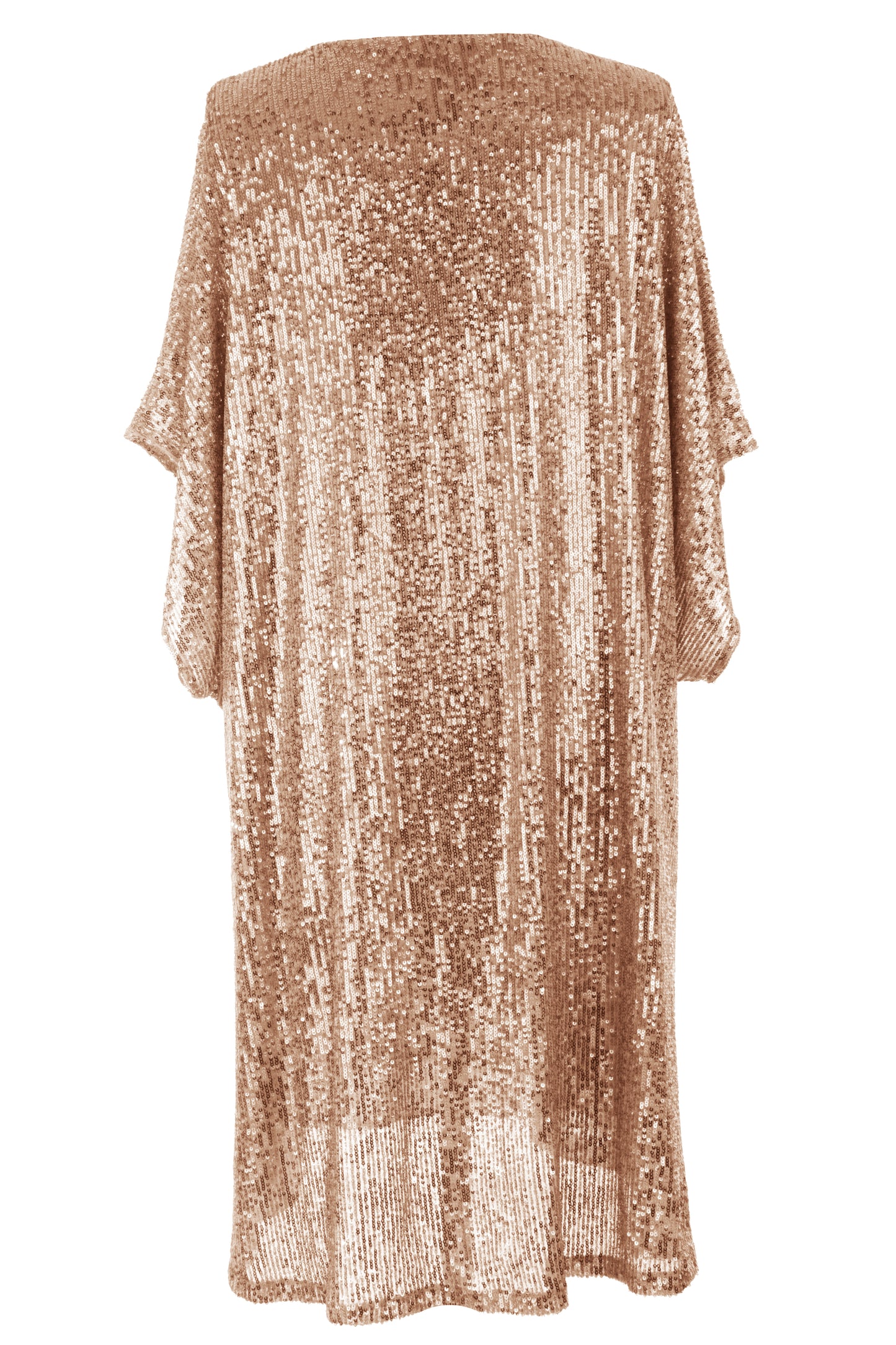 V Neck Sequin Dress
