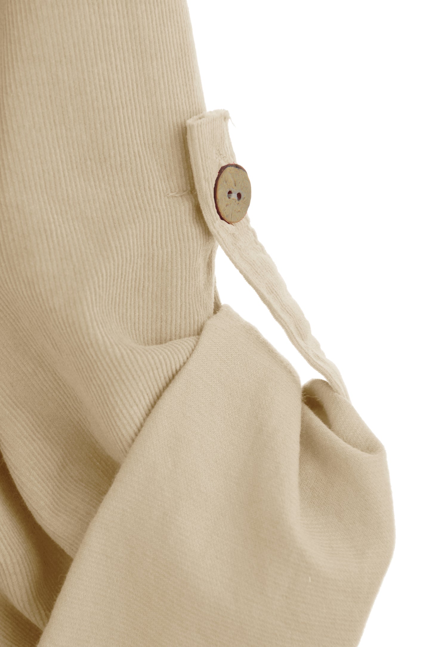 Button Detail Corduroy Top