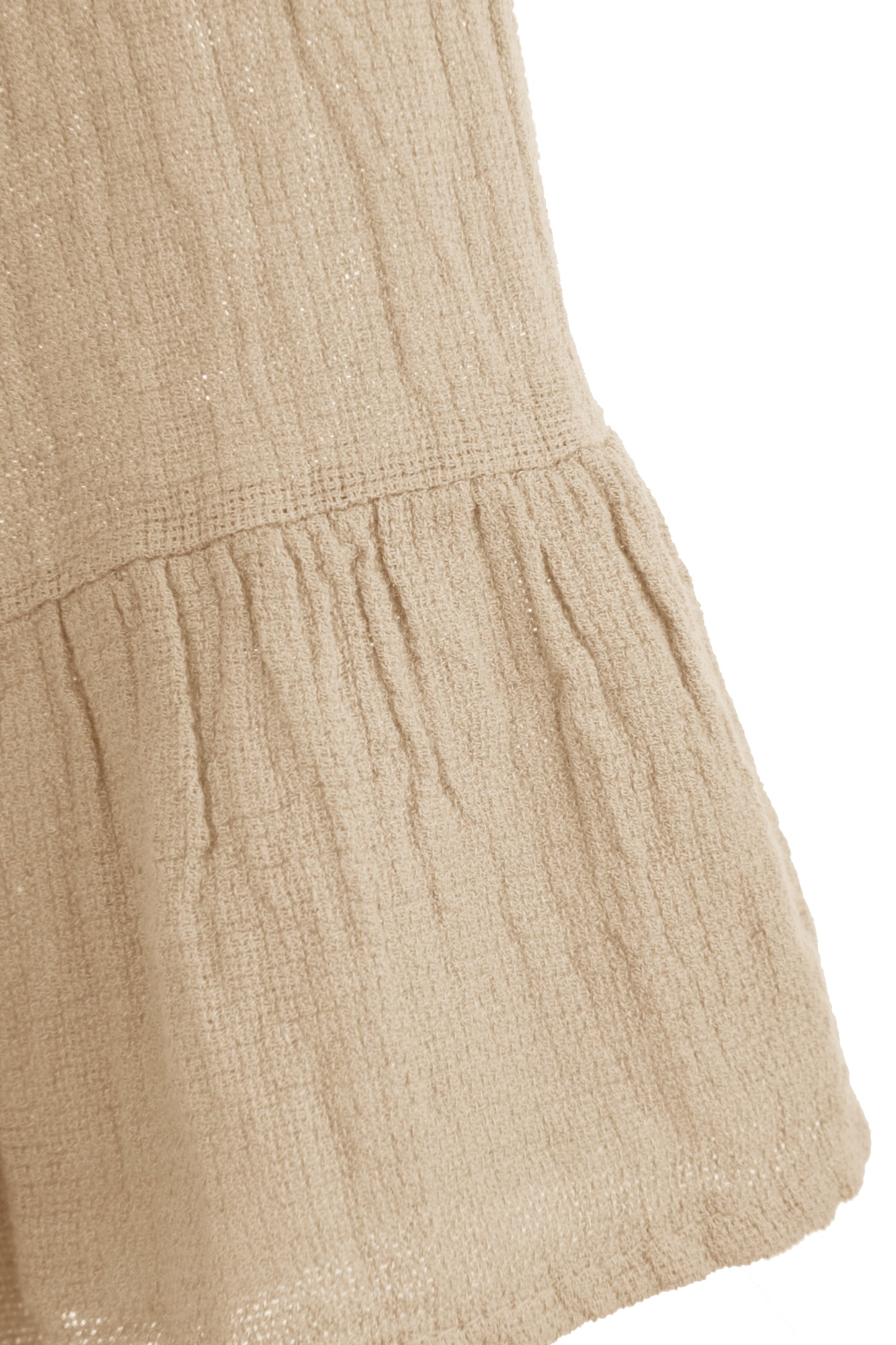 Tiered Teabag Linen Tunic