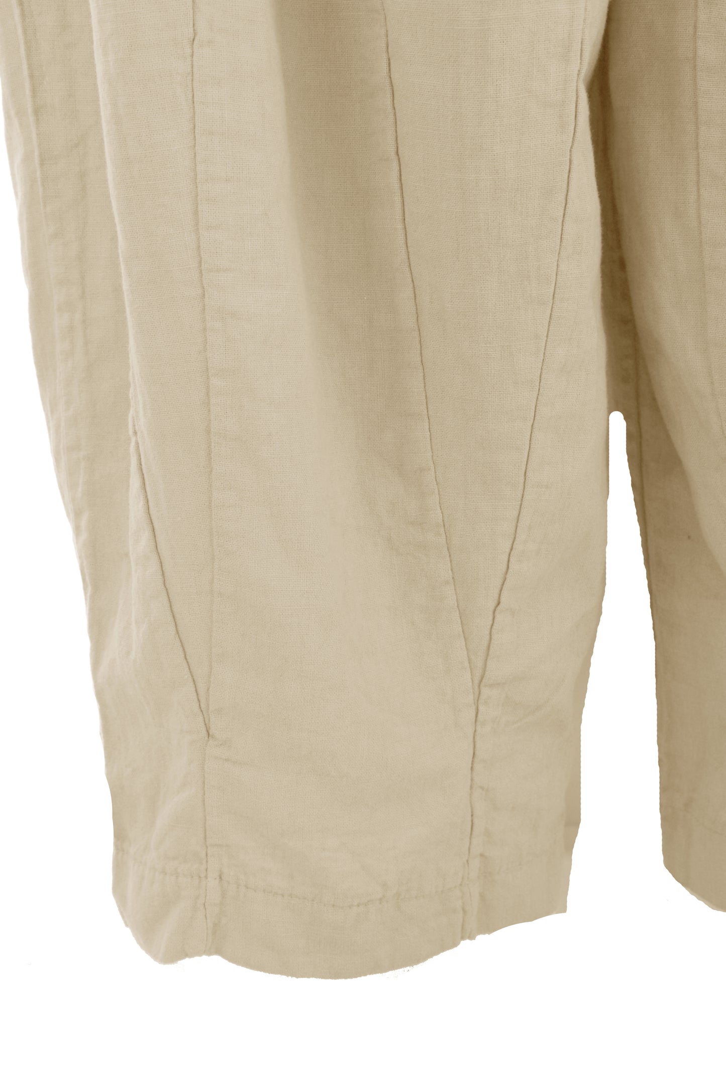 Panel Detail Linen Trouser