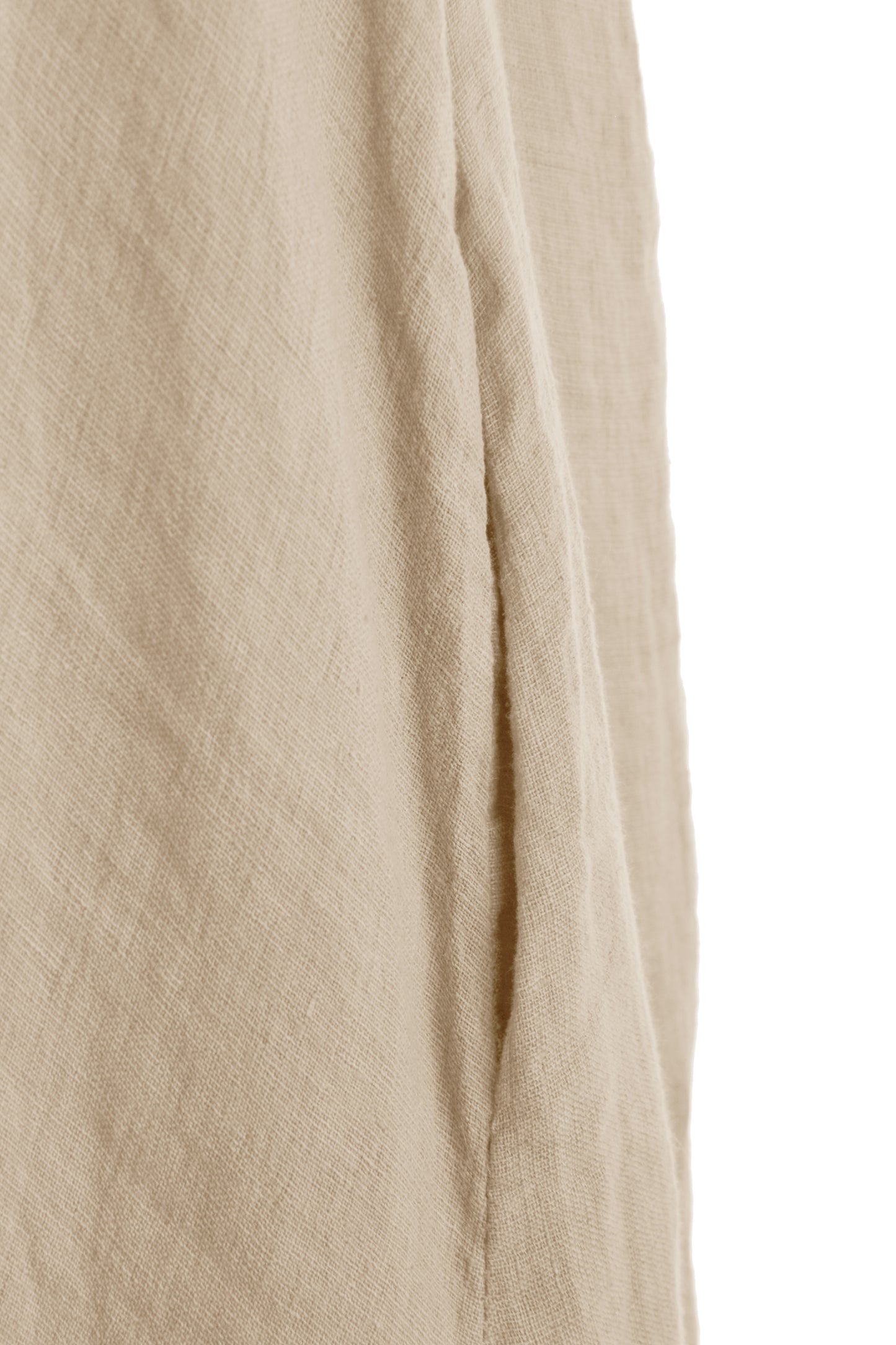 Sleeveless Linen Maxi