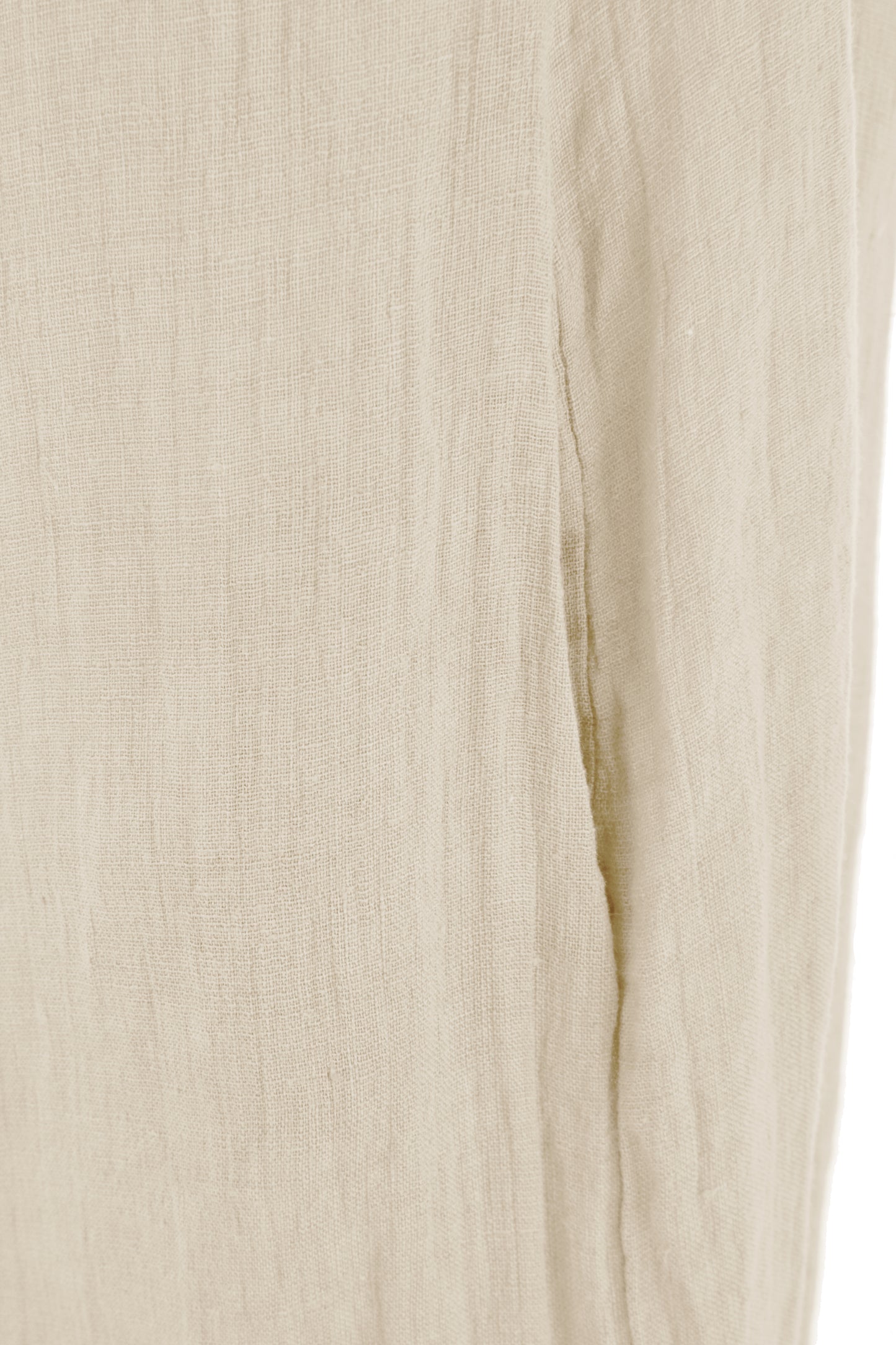 Side Tie Linen Jumpsuit