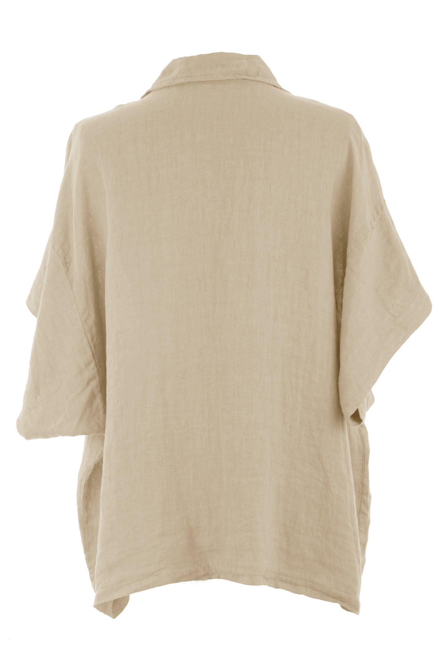 One Button Linen Jacket