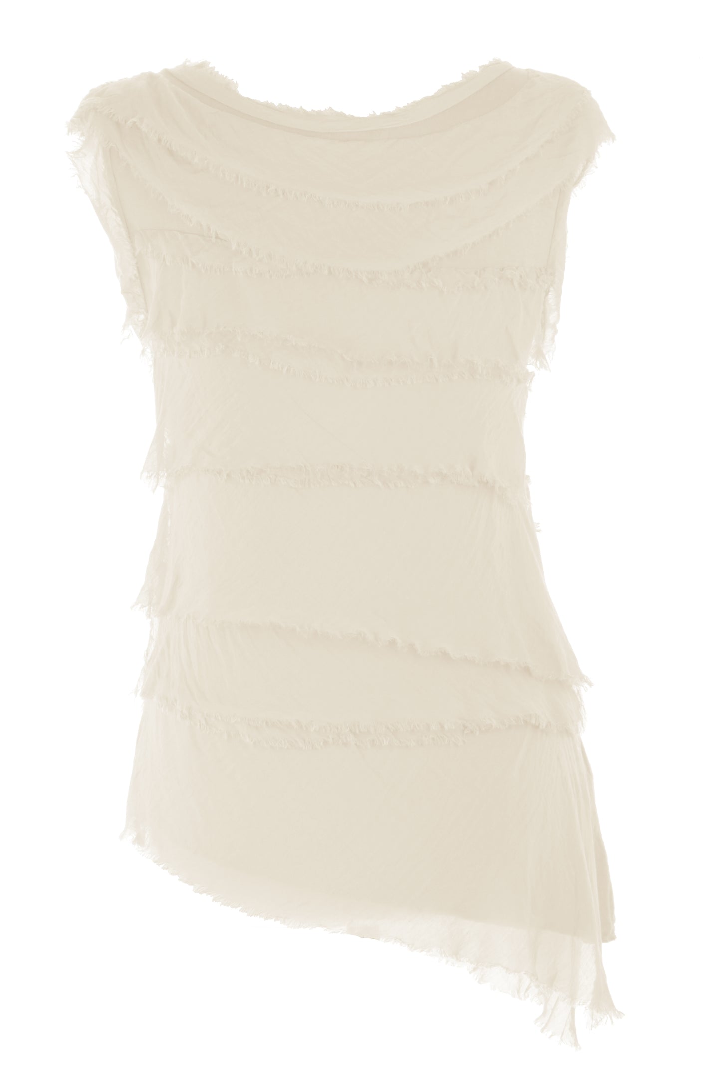 Sleeveless Rara Silk Top