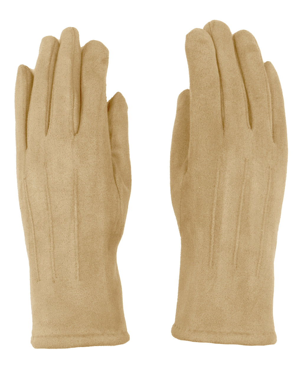 3 Line Suede Gloves