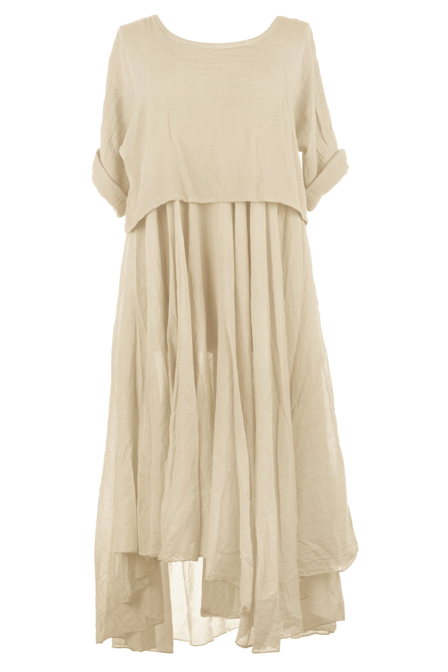 2 Piece Flare Dress