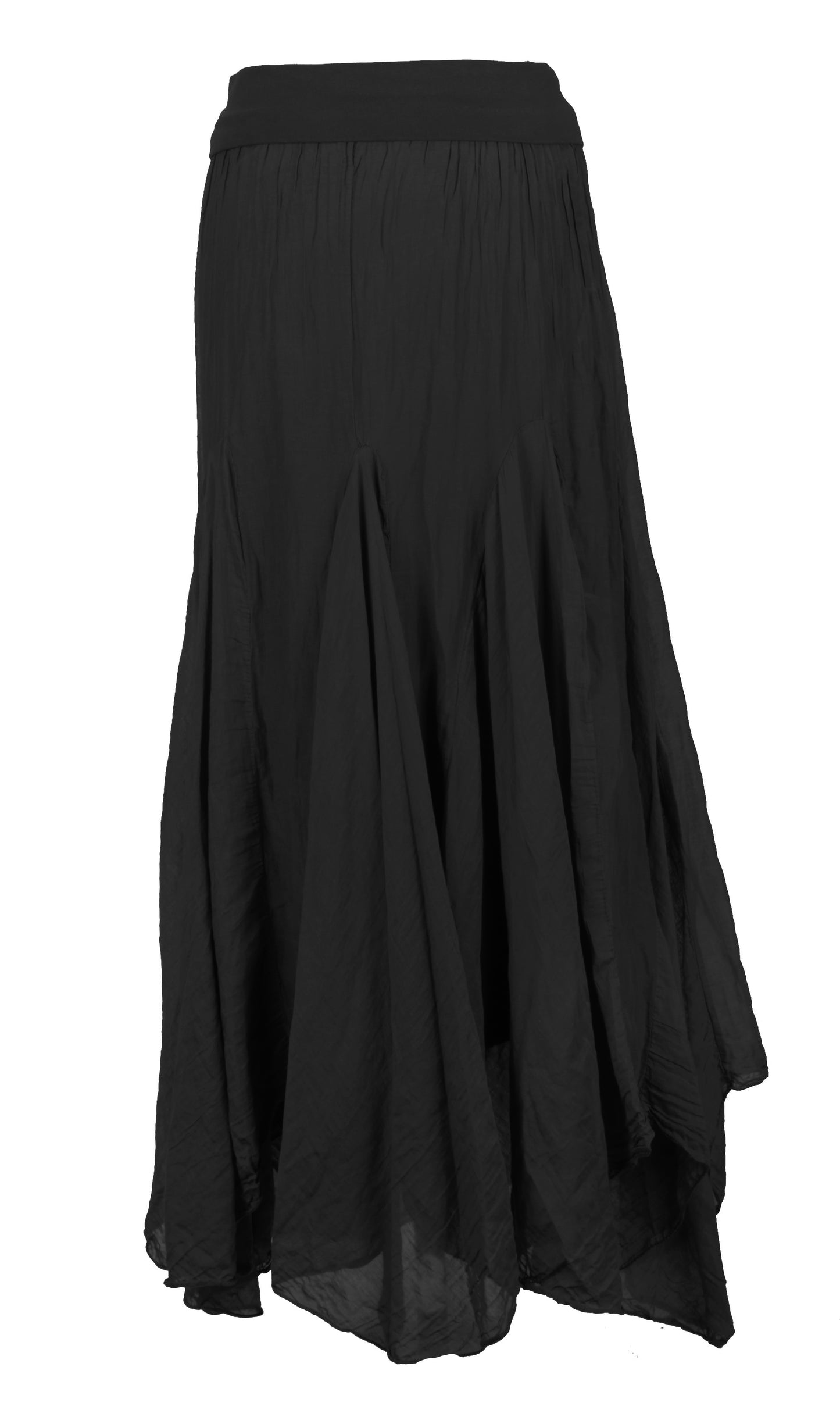 Silk Panel Skirt