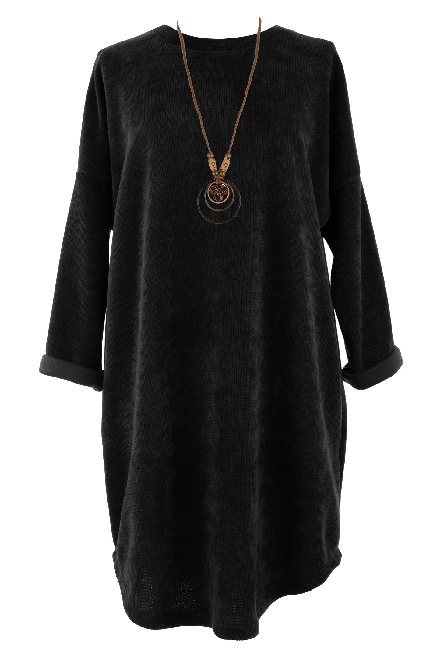 Chenille Necklace Dress