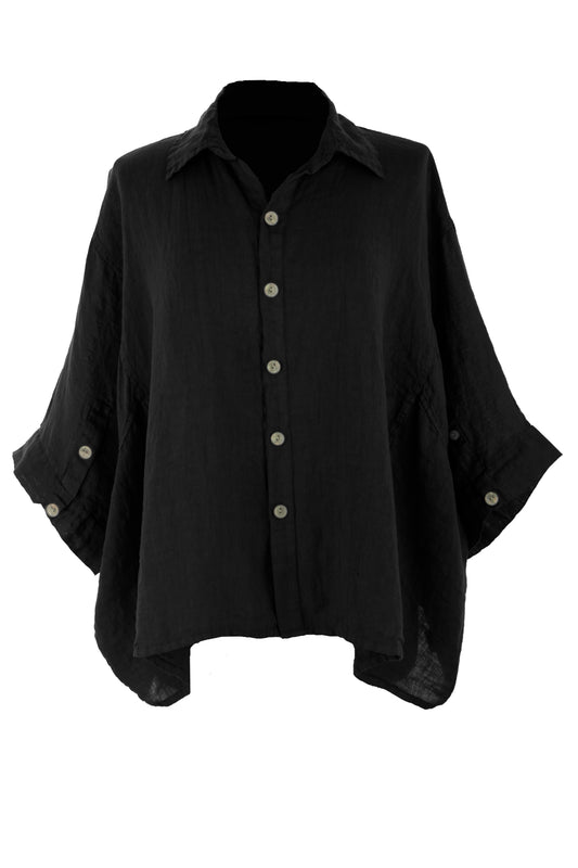 Button Linen Shirt
