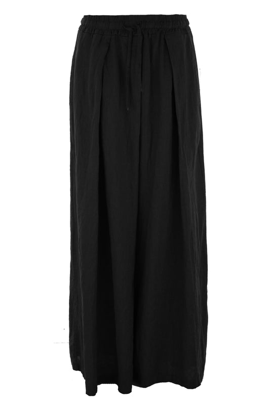 Linen Wide Leg Trouser