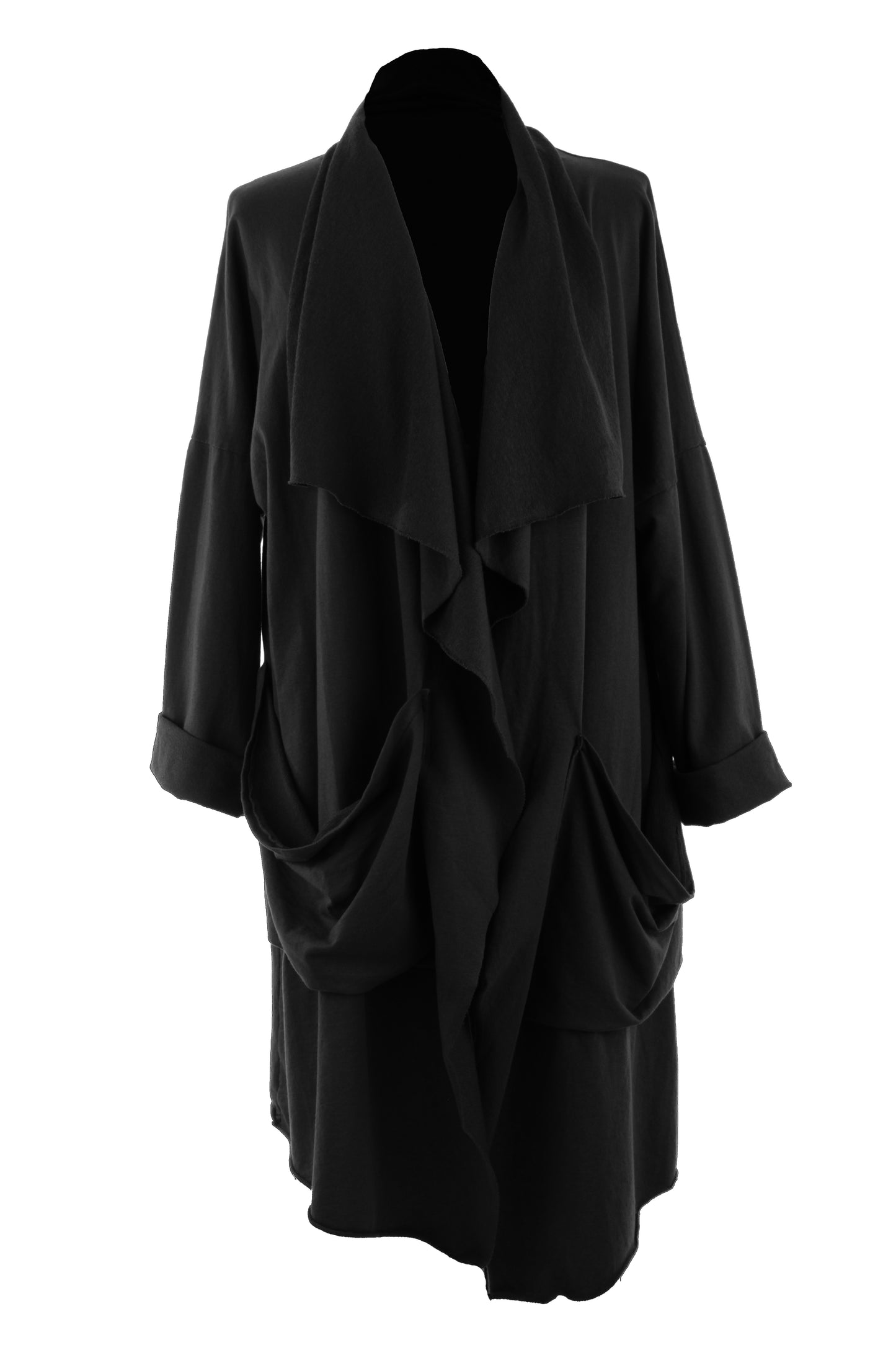 2 Slouch Pocket Jersey Jacket