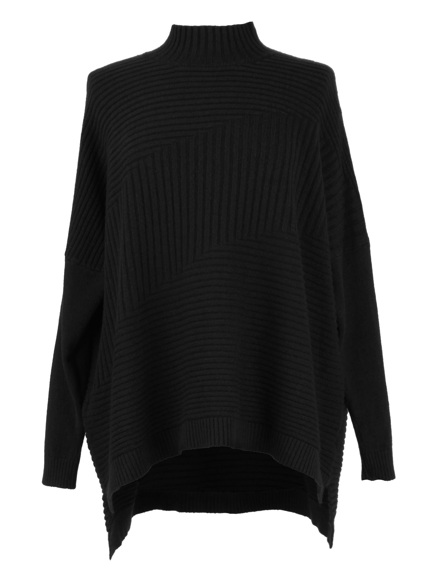 Ribbed Panel Jumper