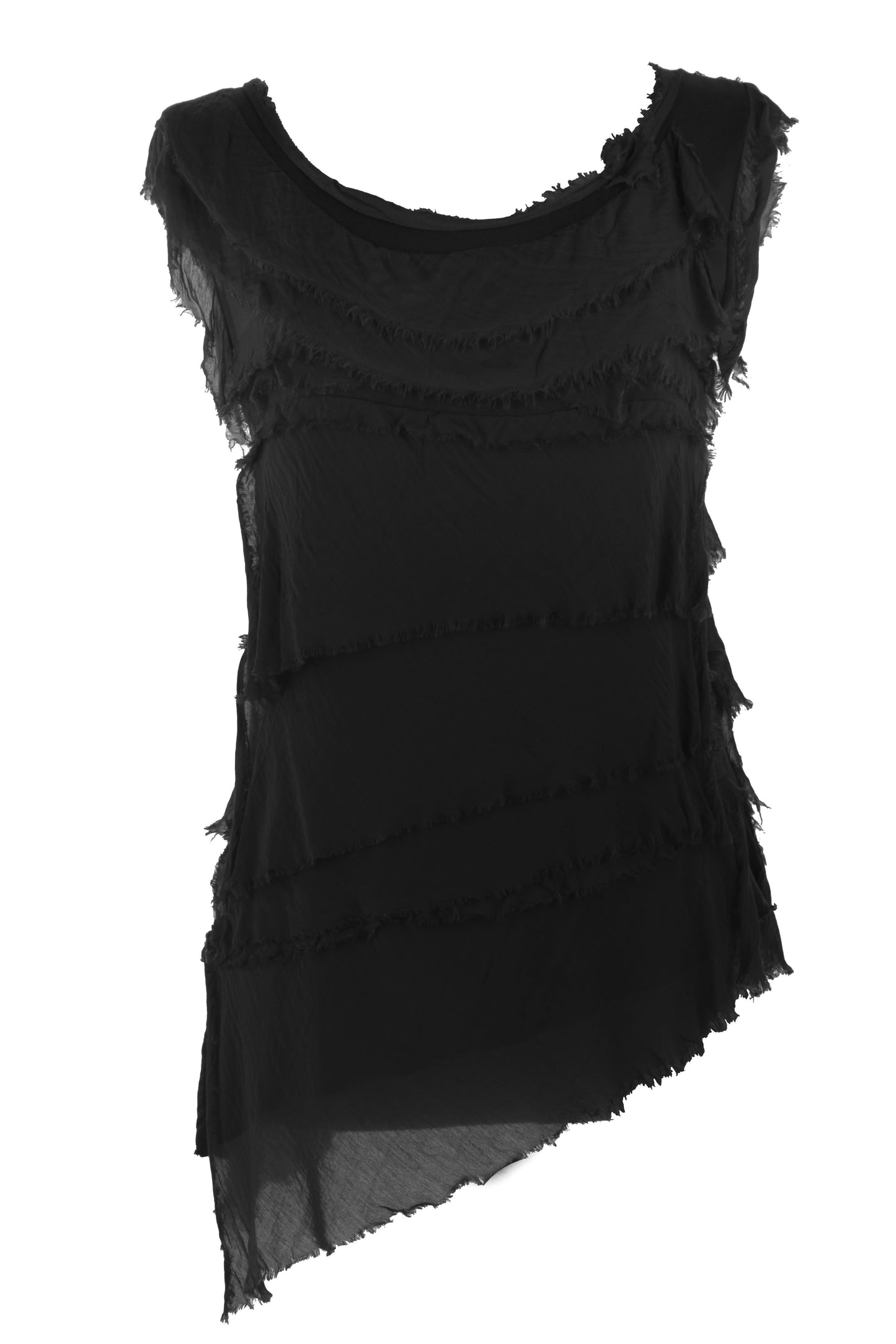 Sleeveless Rara Silk Top