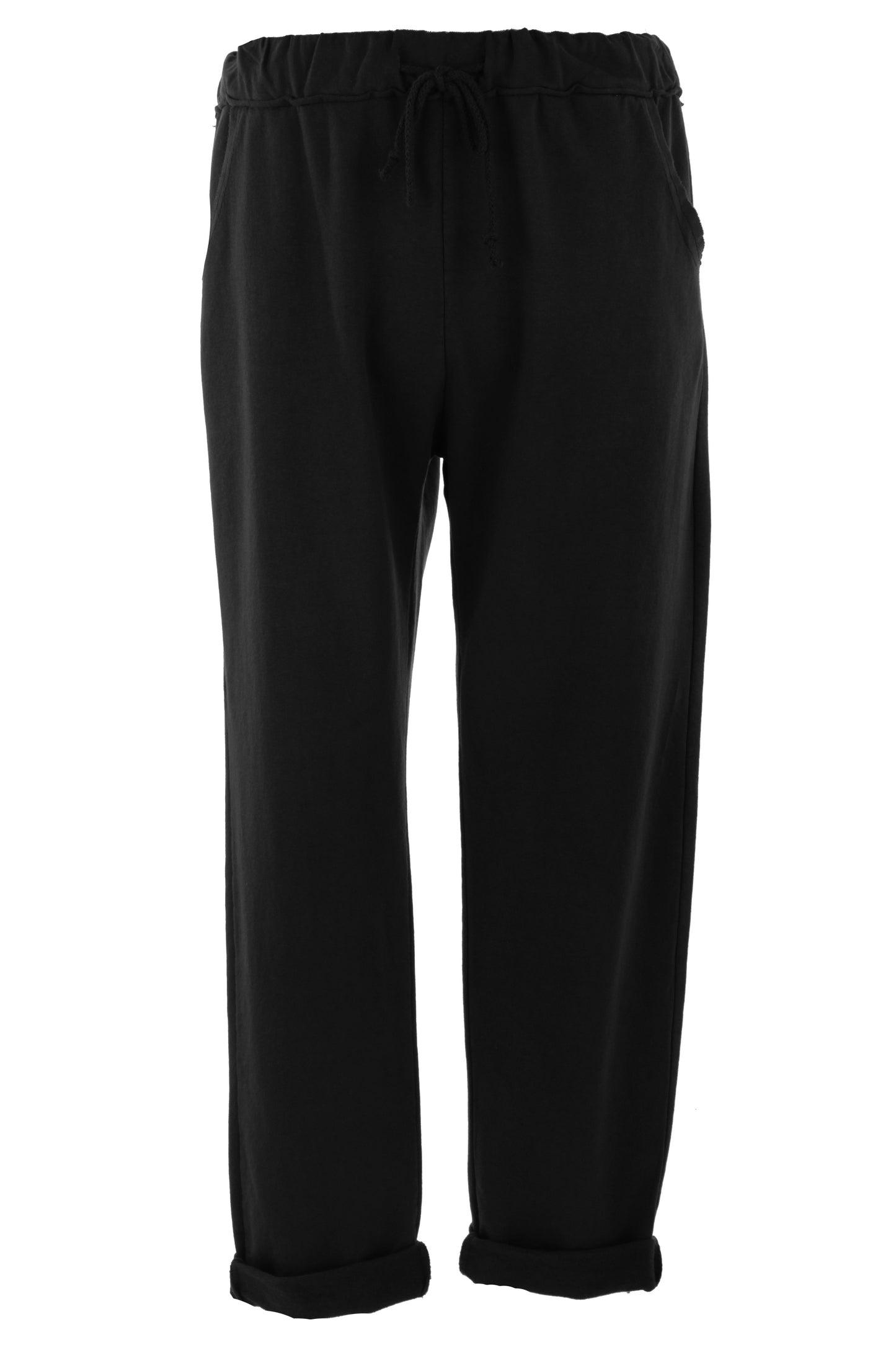 Raw Edge Pocket Joggers