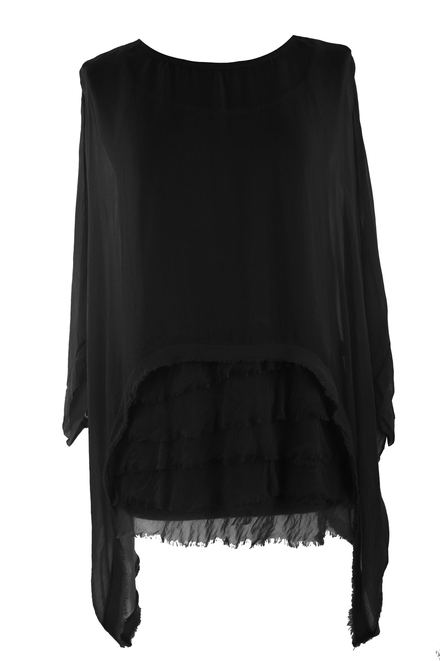 Rara Silk Top with Vest