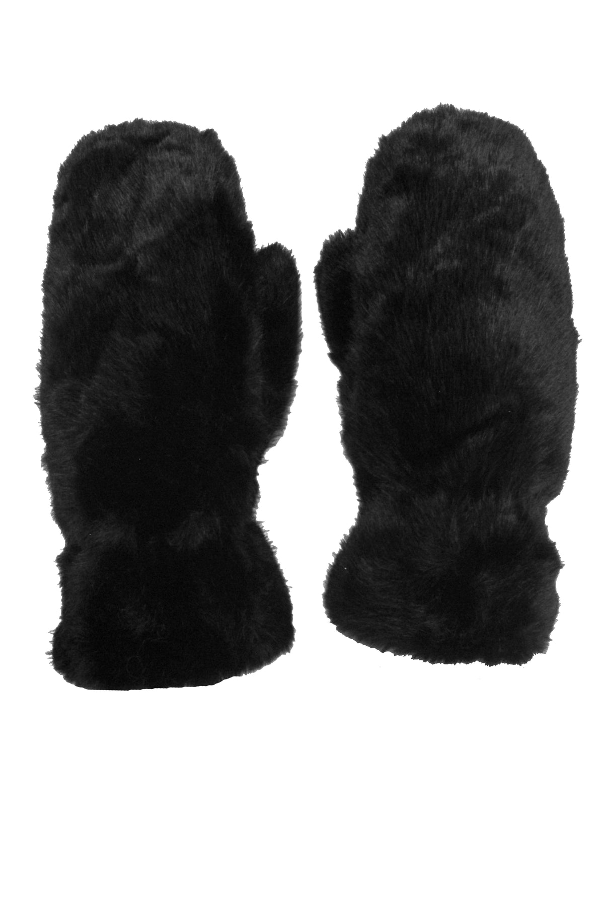 Faux Fur Mittens