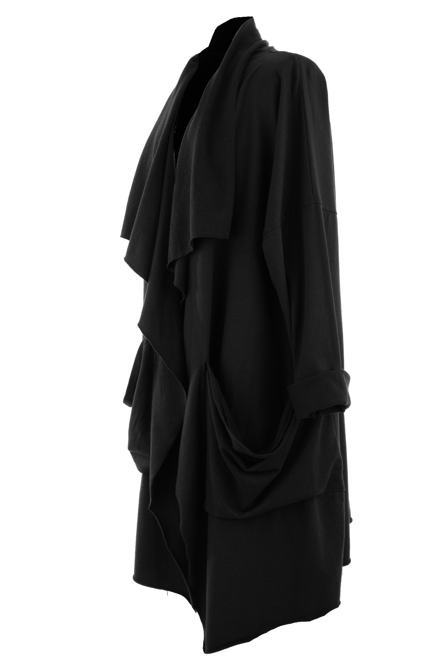 2 Slouch Pocket Jersey Jacket