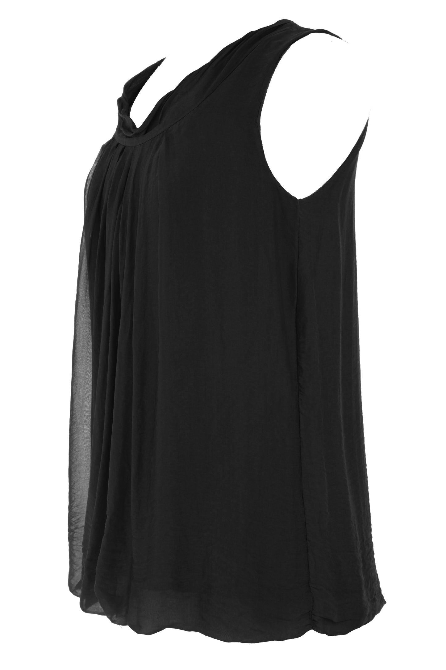 Puffball Silk Vest