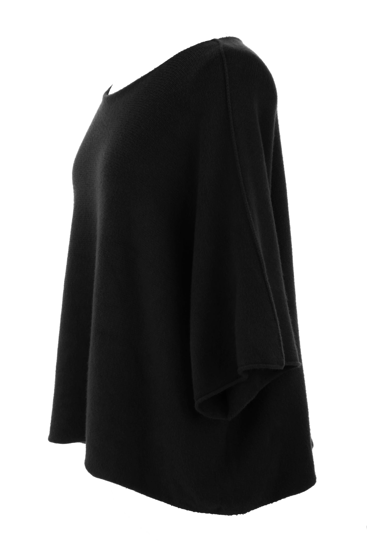 Batwing Short Sleeve Soft Knit Jumper