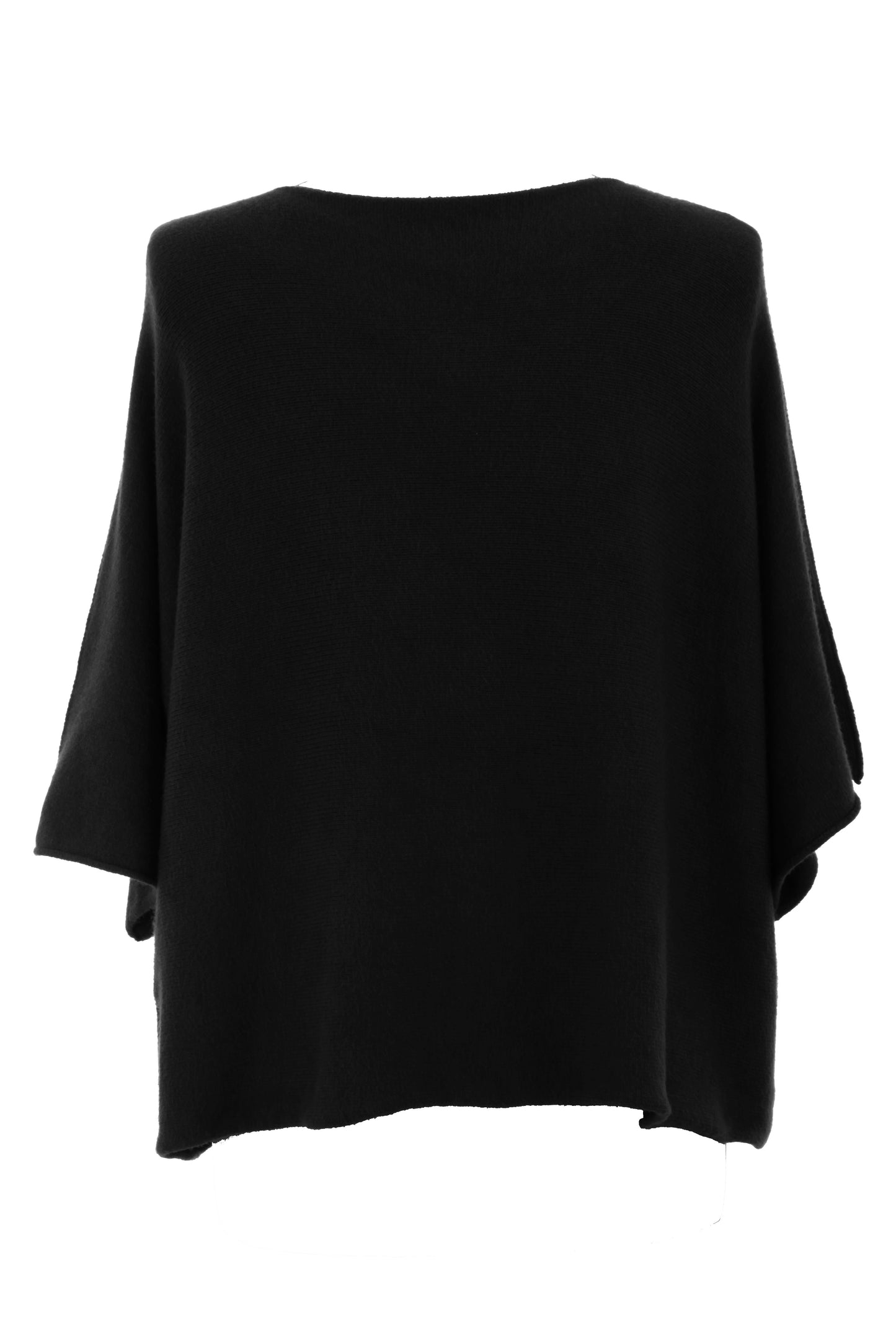 Batwing Short Sleeve Soft Knit Jumper