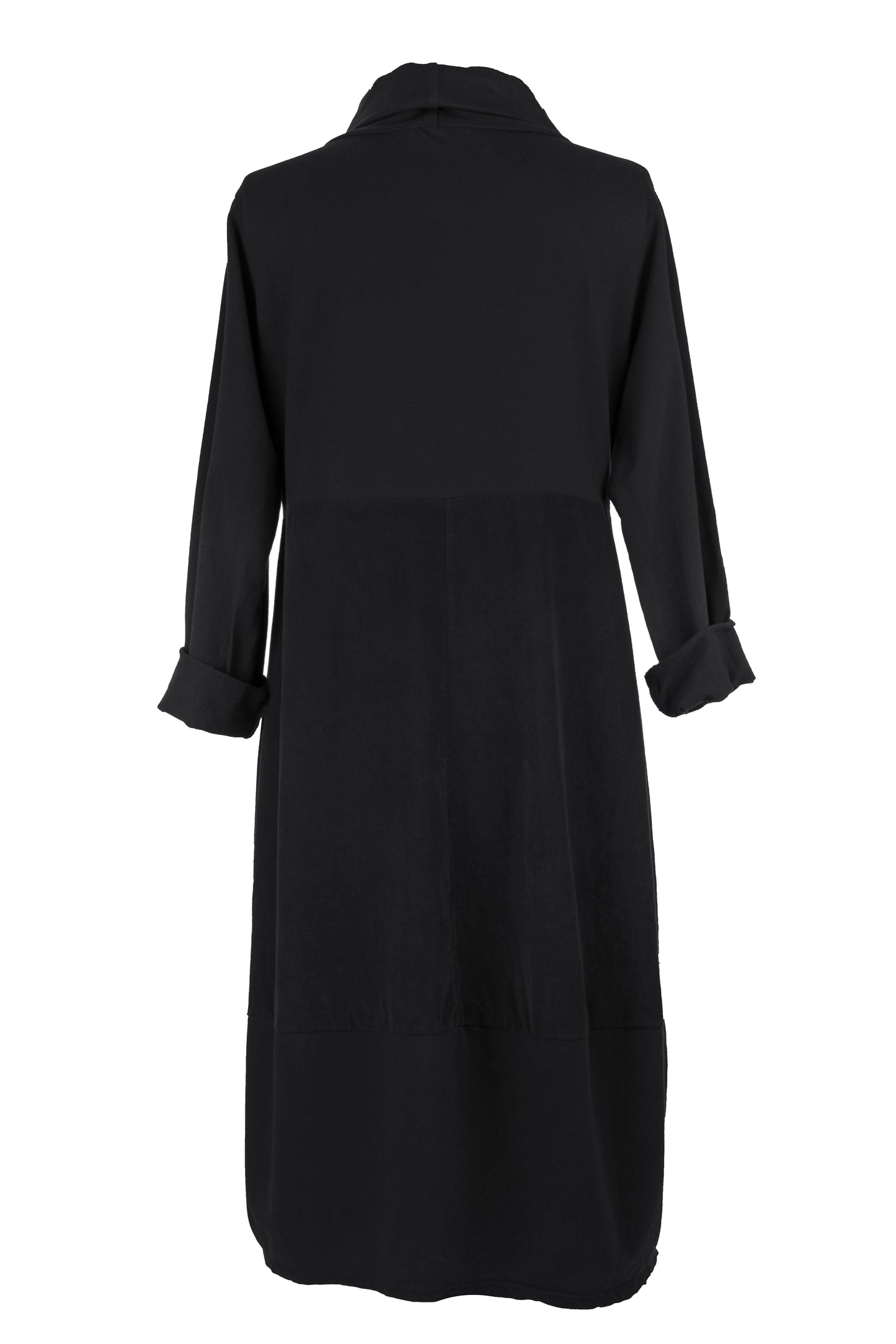 Cowl Corduroy Panel Midi