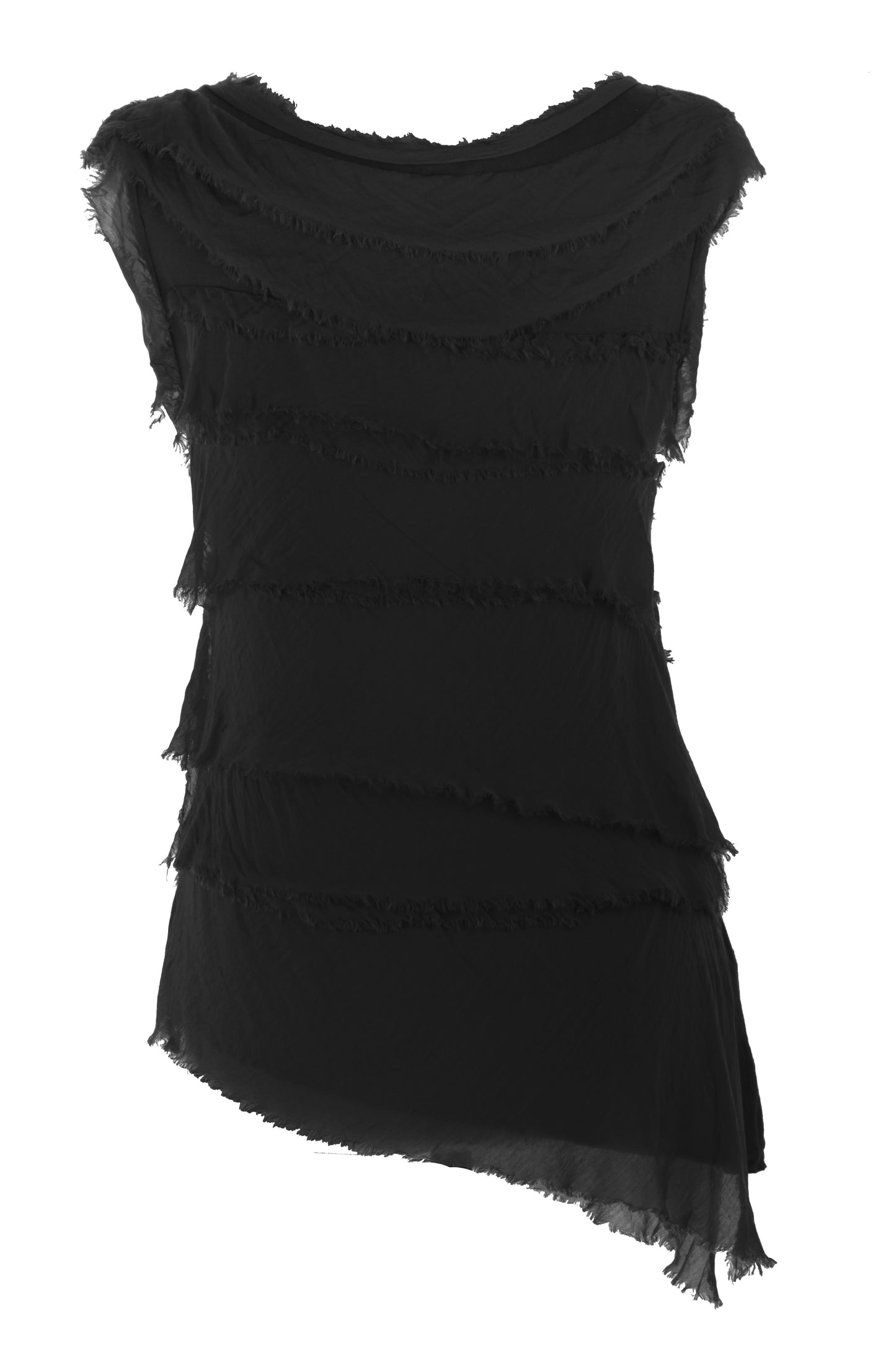 Sleeveless Rara Silk Top