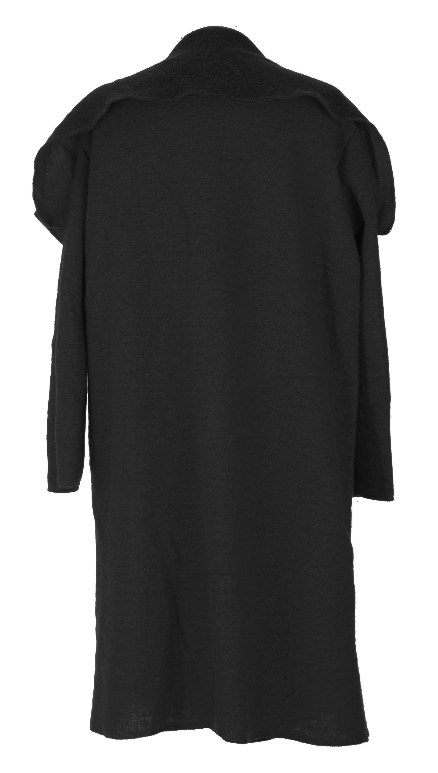 Waterfall Boiled Wool Coat