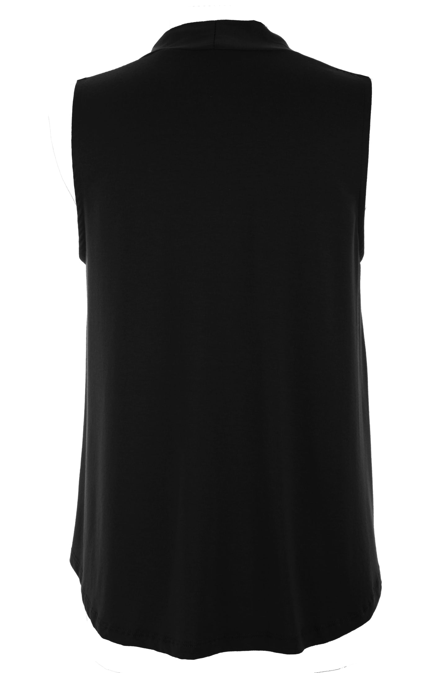 Sleeveless V Neck Top