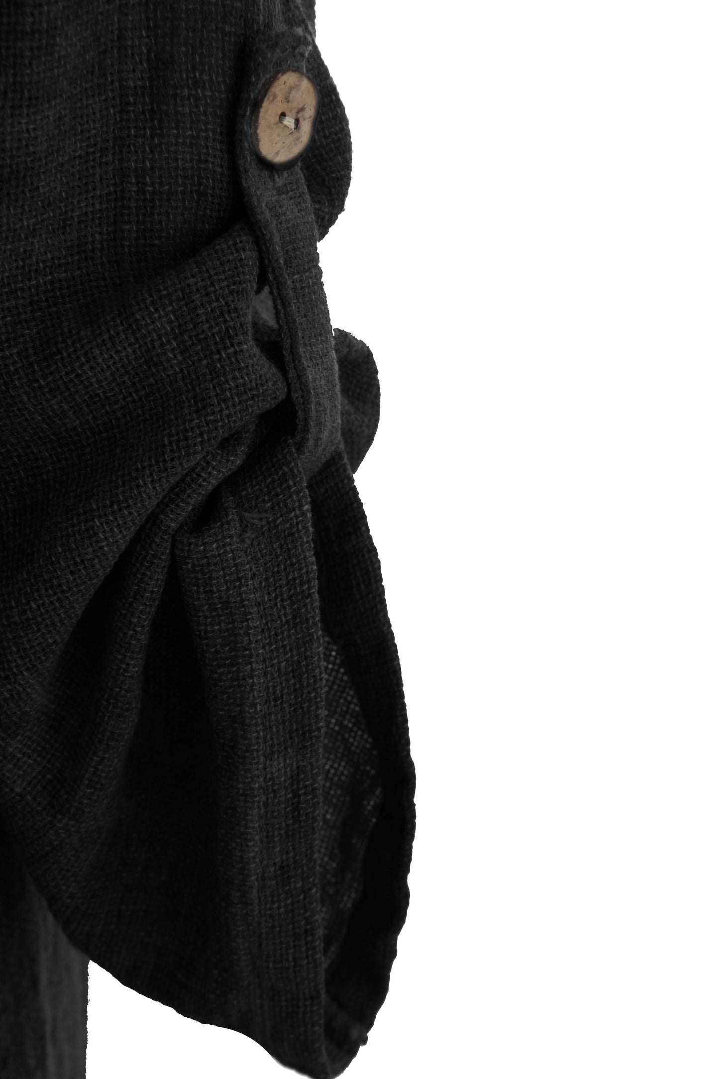 Cutout Button Detail Teabag Top