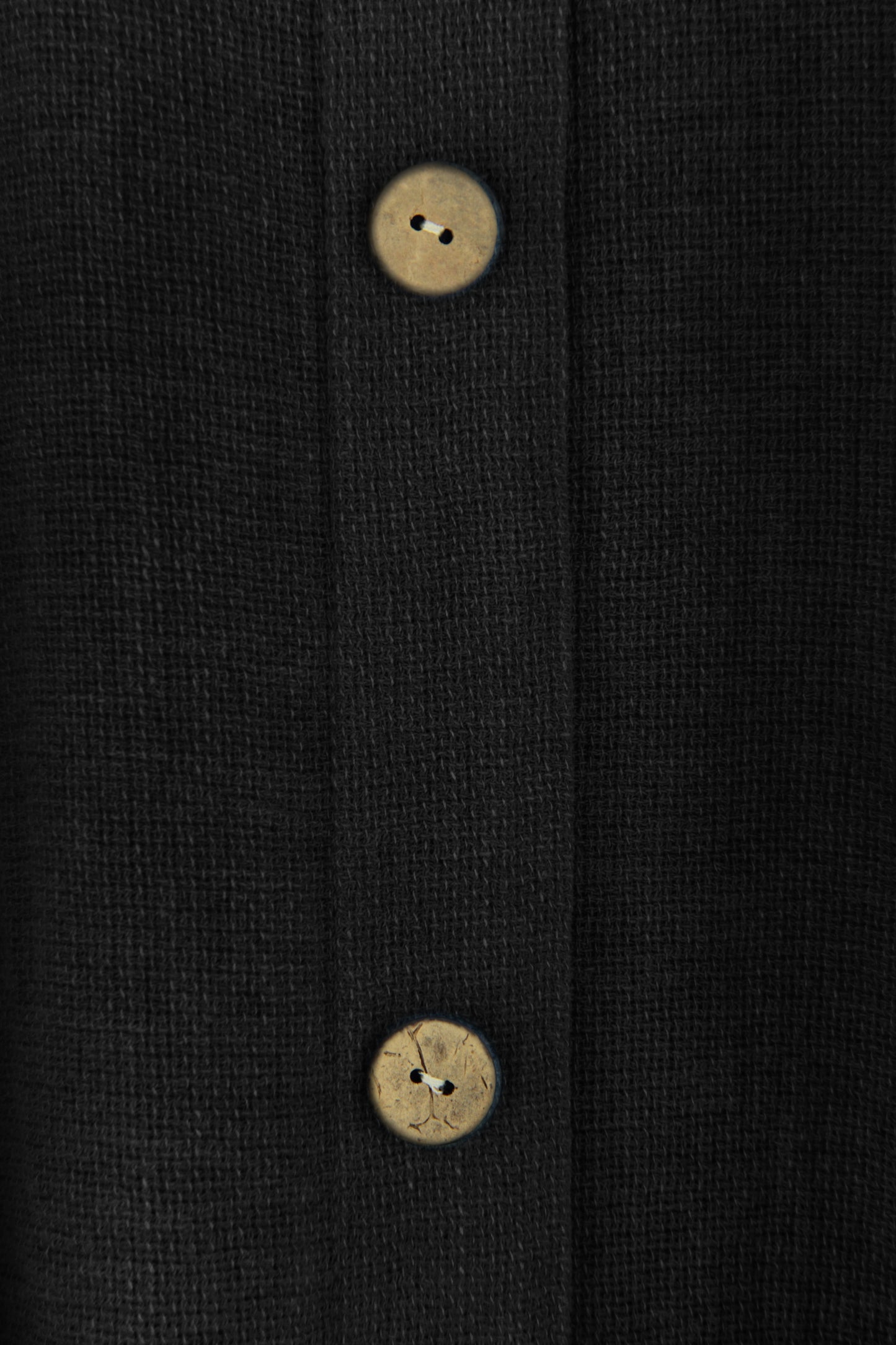 Button Detail Teabag Vest