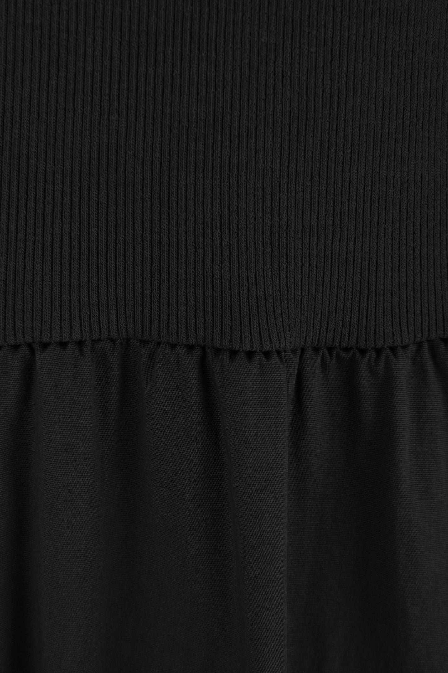 Ribbed Cotton Midi Dress