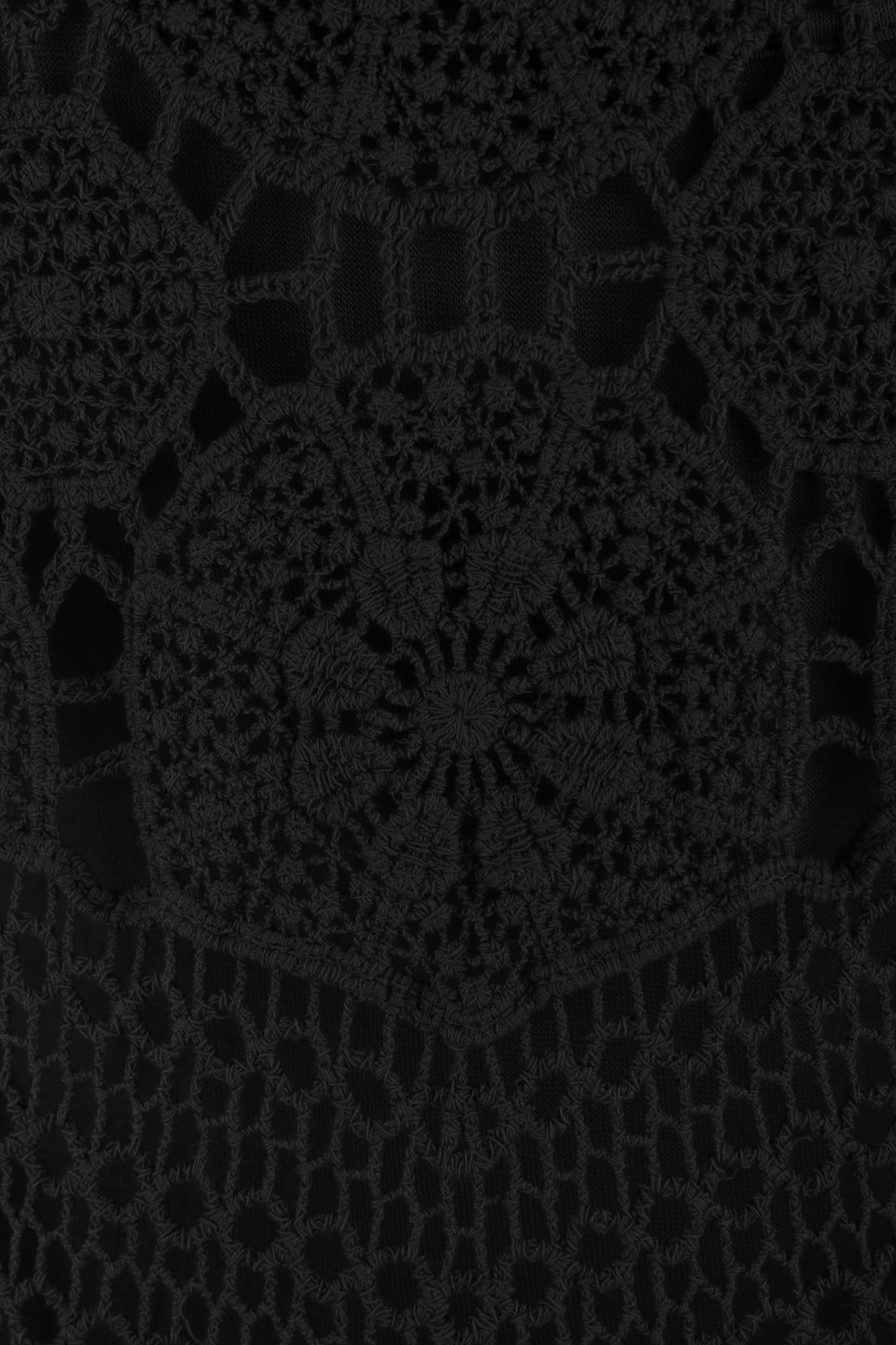 Scoop Hem Crochet Top