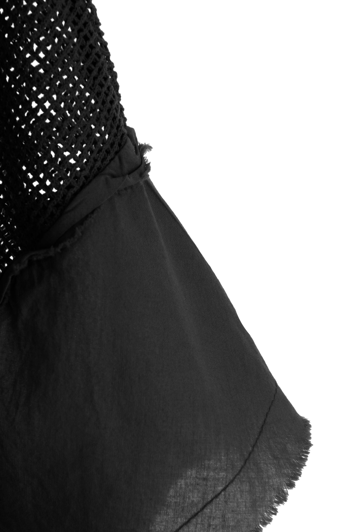 2 Piece Mesh Shrug Midi Dress