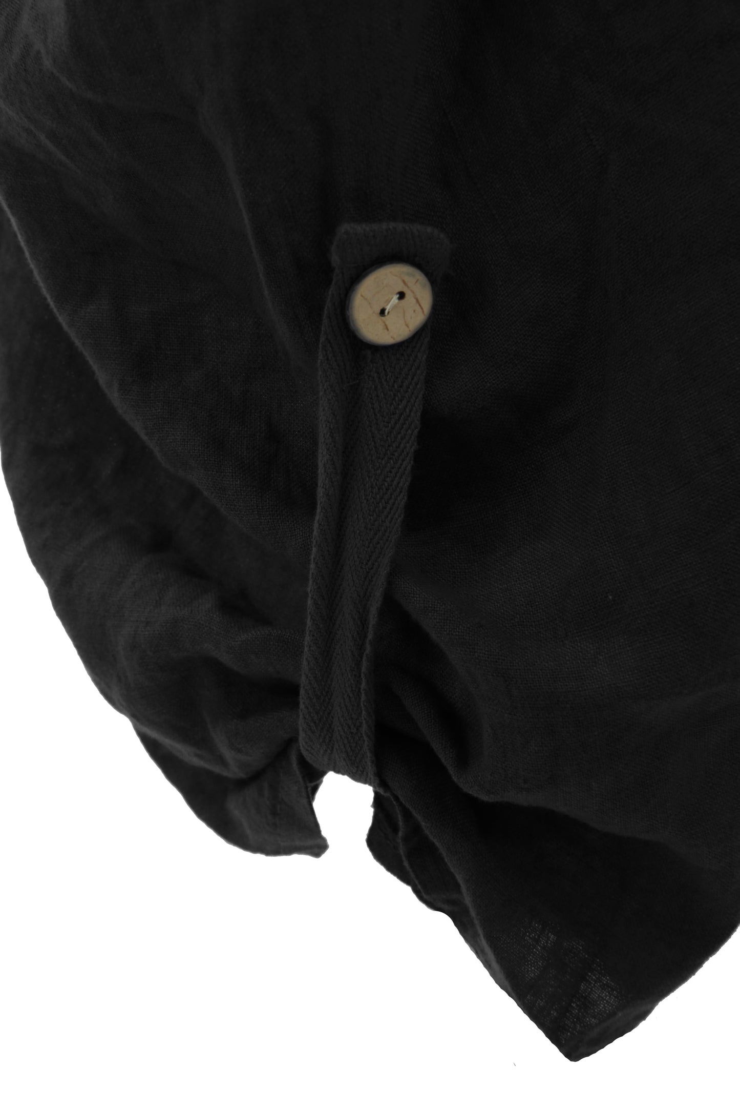Flap Pocket Linen Jumpsuit