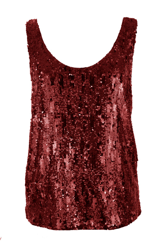 Sequin Vest