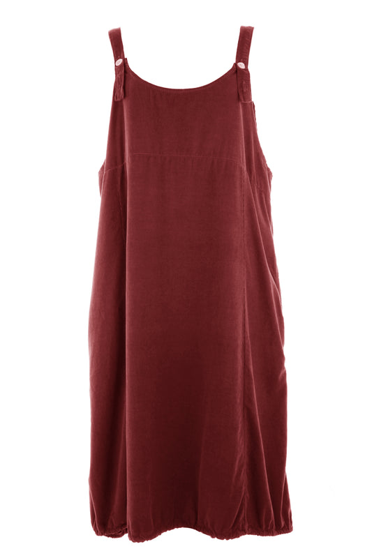 Corduroy Pinafore Dress