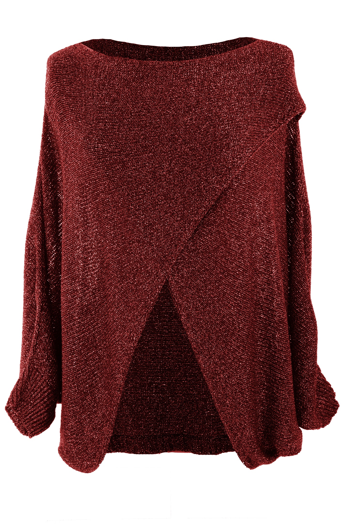 Crossover Lurex Top