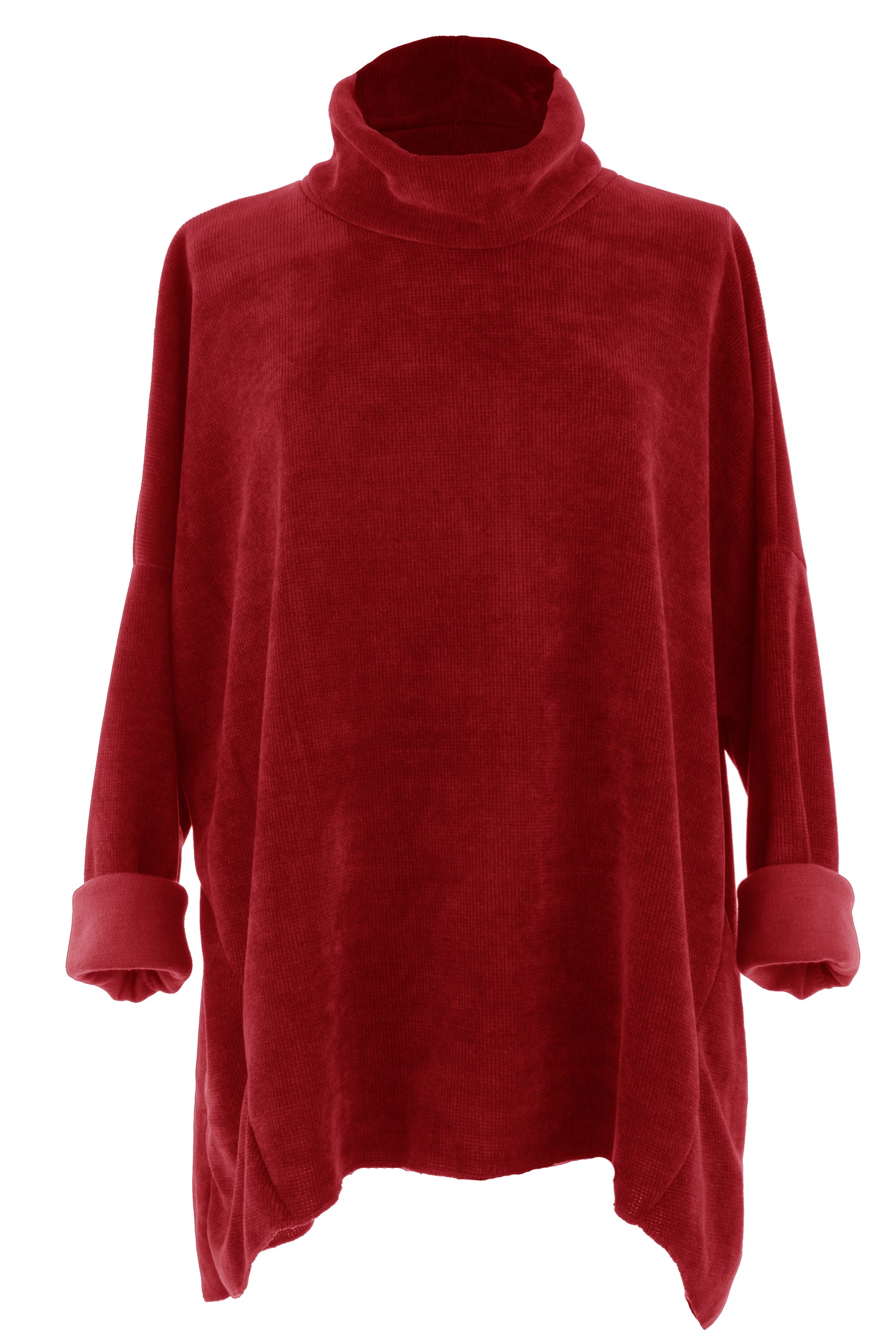 Cowl Neck Chenille Top